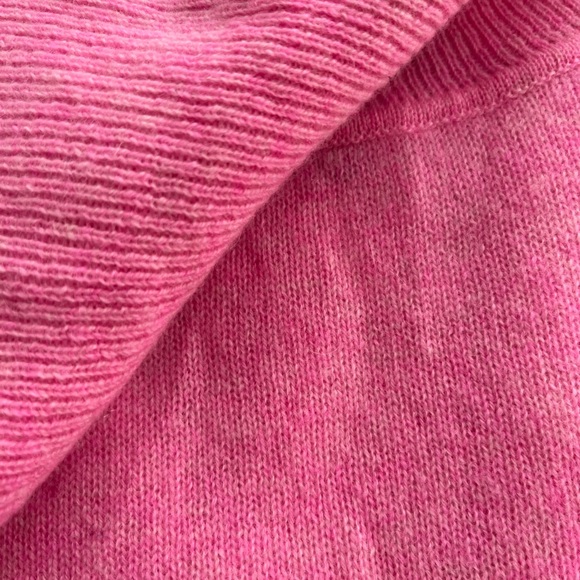 Pink Cashmere Turtleneck Sweater - Picture 6 of 10